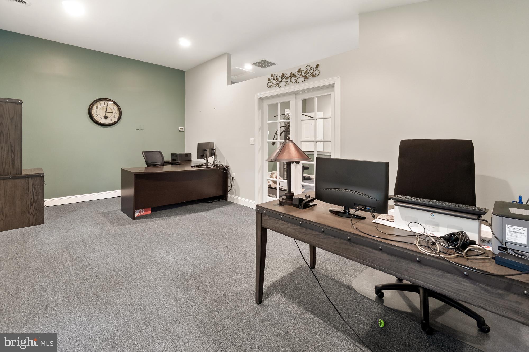 9836 Watkins Road Gaithersburg, MD 20882 - Photo 30 of 70 Office has French doors for privacy