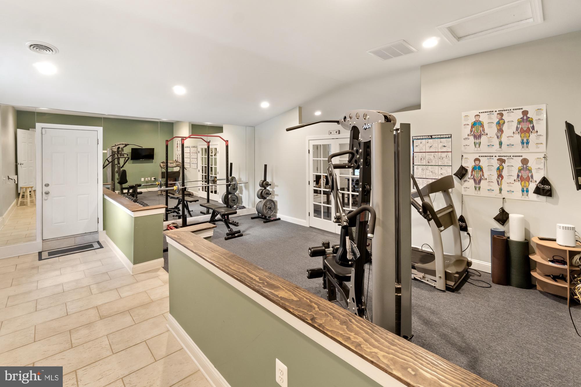 9836 Watkins Road Gaithersburg, MD 20882 - Photo 33 of 70 Huge exercise room