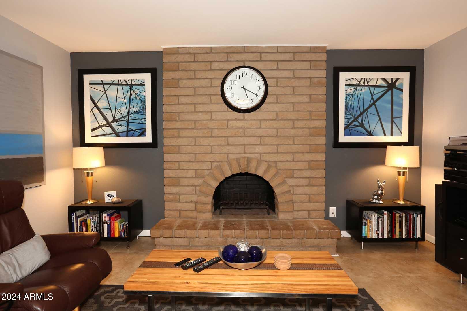 2415 West Redfield Road Phoenix, AZ 85023 - Photo 20 of 71 Family Room-Fireplace