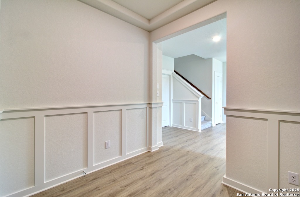 3625 Meteor Road New Braunfels, TX 78130 - Photo 10 of 39 a view of an entryway with wooden floor