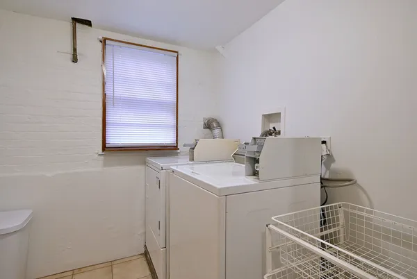 a view of a room with lots of storage