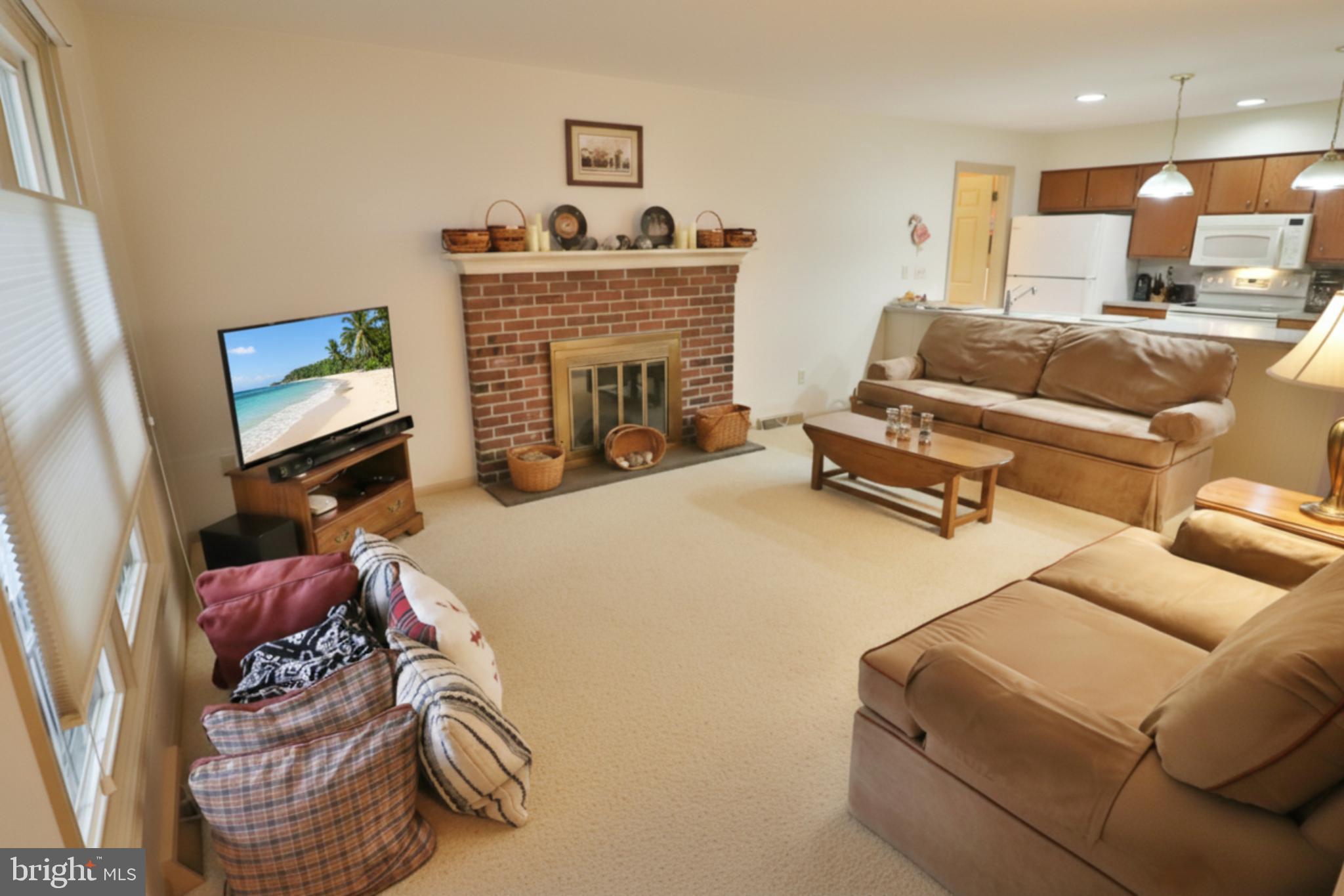 588 Crosswinds Drive Lititz, PA 17543 - Photo 5 of 38 a living room with furniture a flat screen tv and a fireplace
