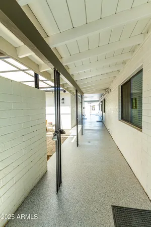 a view of empty room