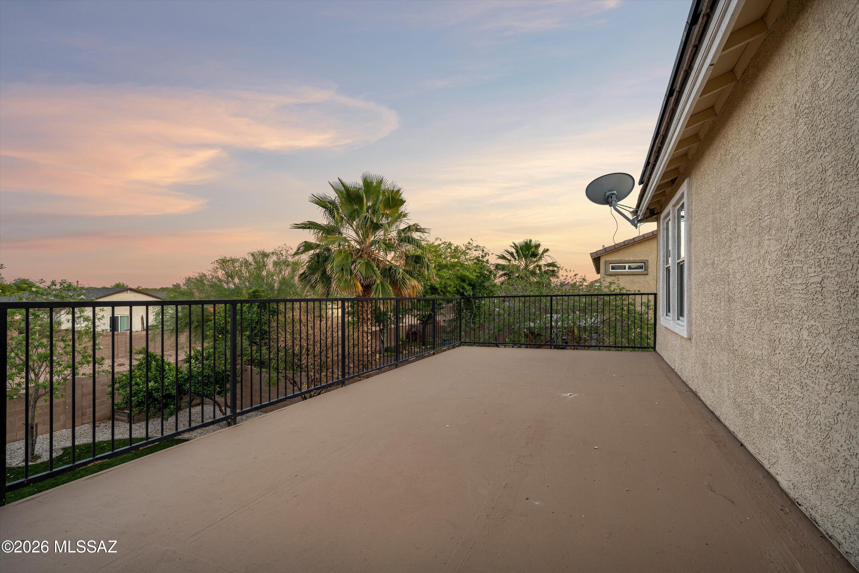 6851 South Salt Cedar Road Tucson, AZ 85756 - Photo 43 of 52 BALCONY