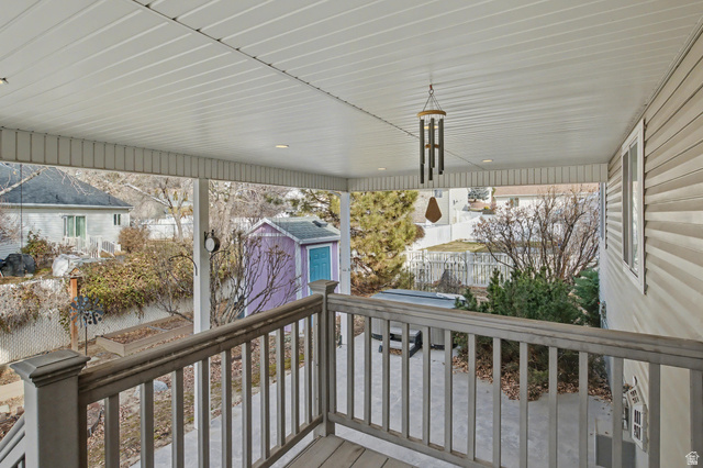281 Winchester Drive Springville, UT 84663 - Photo 19 of 27 View of wooden terrace
