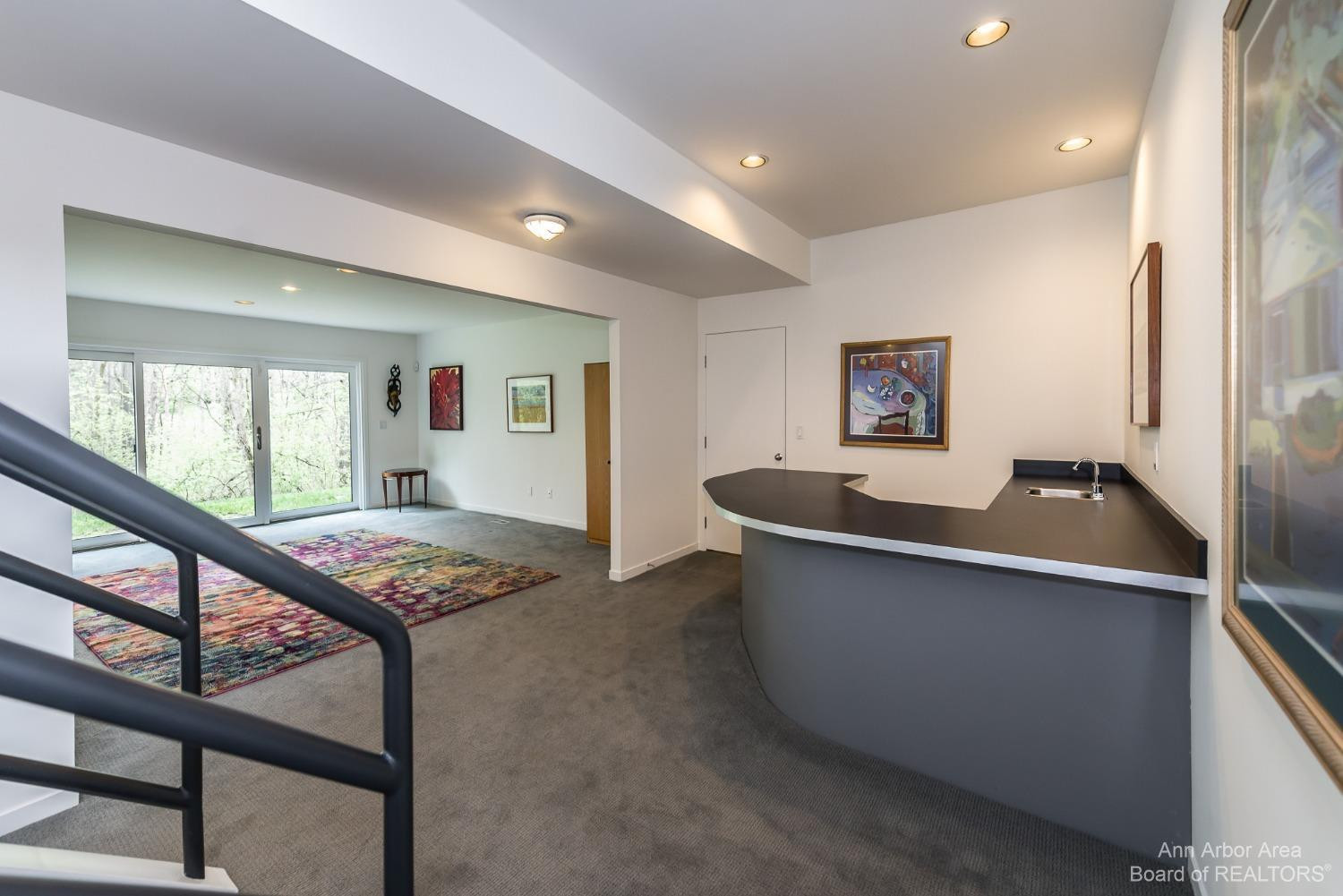 3986 North Michael Road Ann Arbor, MI 48103 - Photo 58 of 85 Wet bar in the lower level