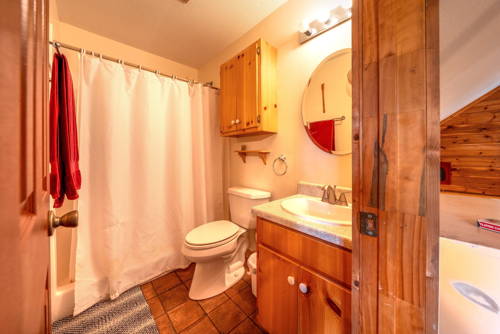 260 Deer Ridge Trail Ocoee, TN 37361 - Photo 58 of 72 a bathroom with a sink toilet and shower