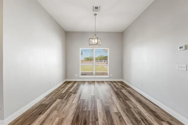 a view of kitchen and living room
