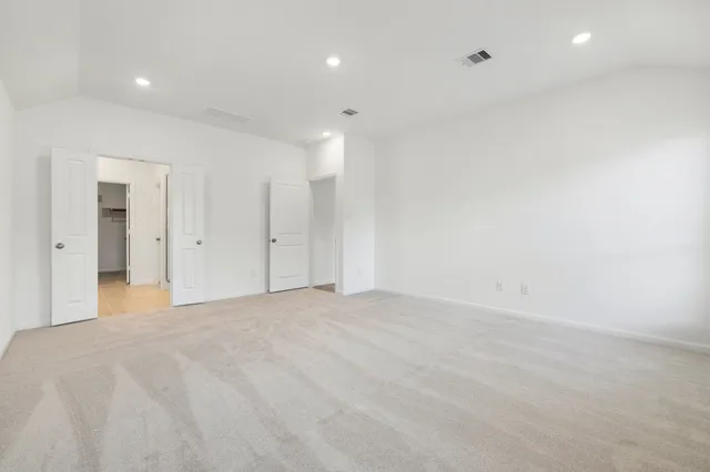 a view of empty room