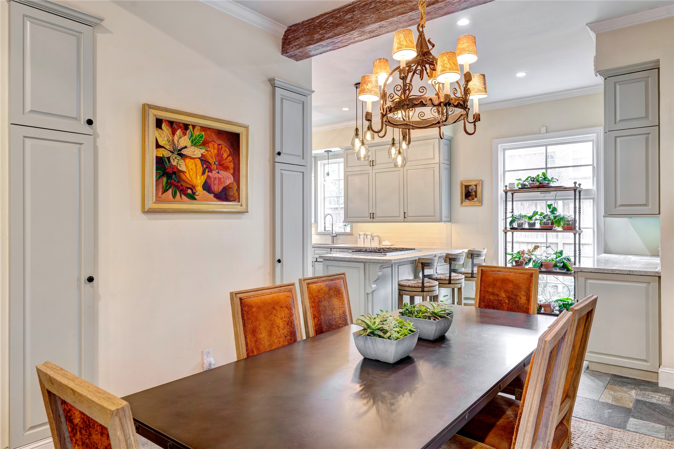 3744 Inwood Drive Houston, TX 77019 - Photo 17 of 32 a view of a dining room with furniture and chandelier