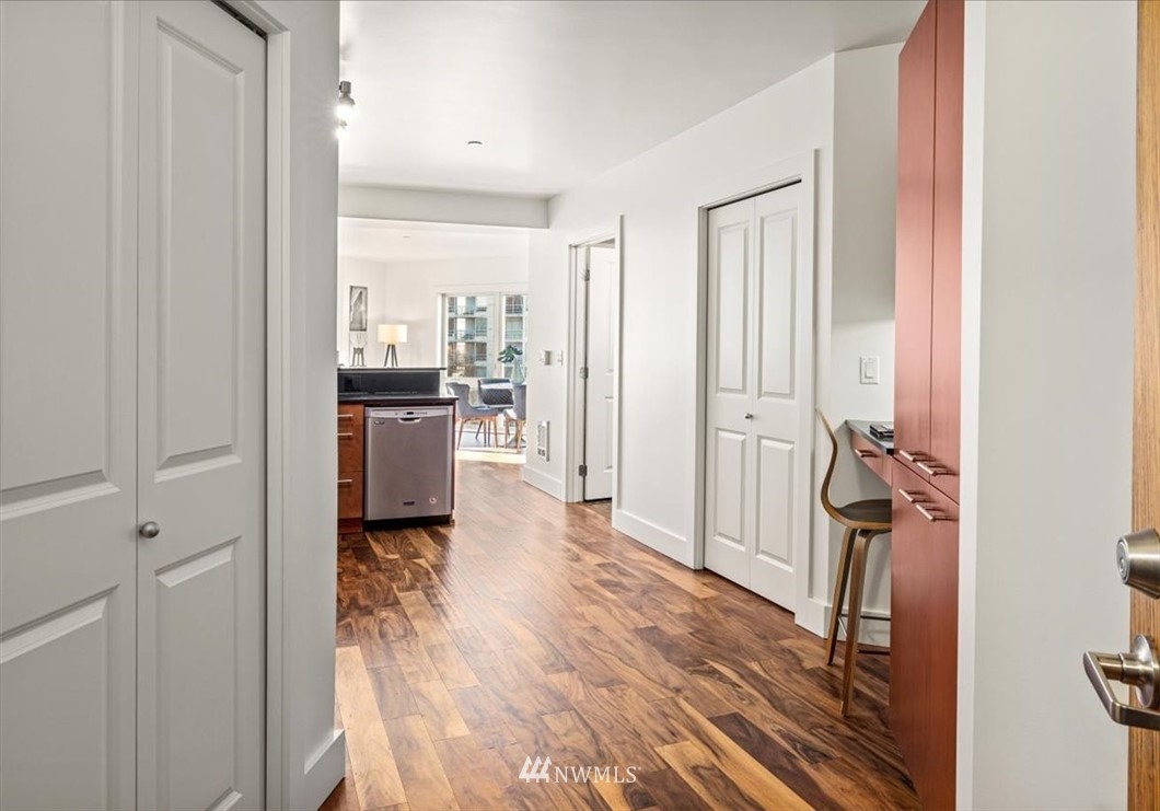 159 Denny Way, Unit 313 Seattle, WA 98109 - Photo 2 of 32 a view of a room with gym equipment