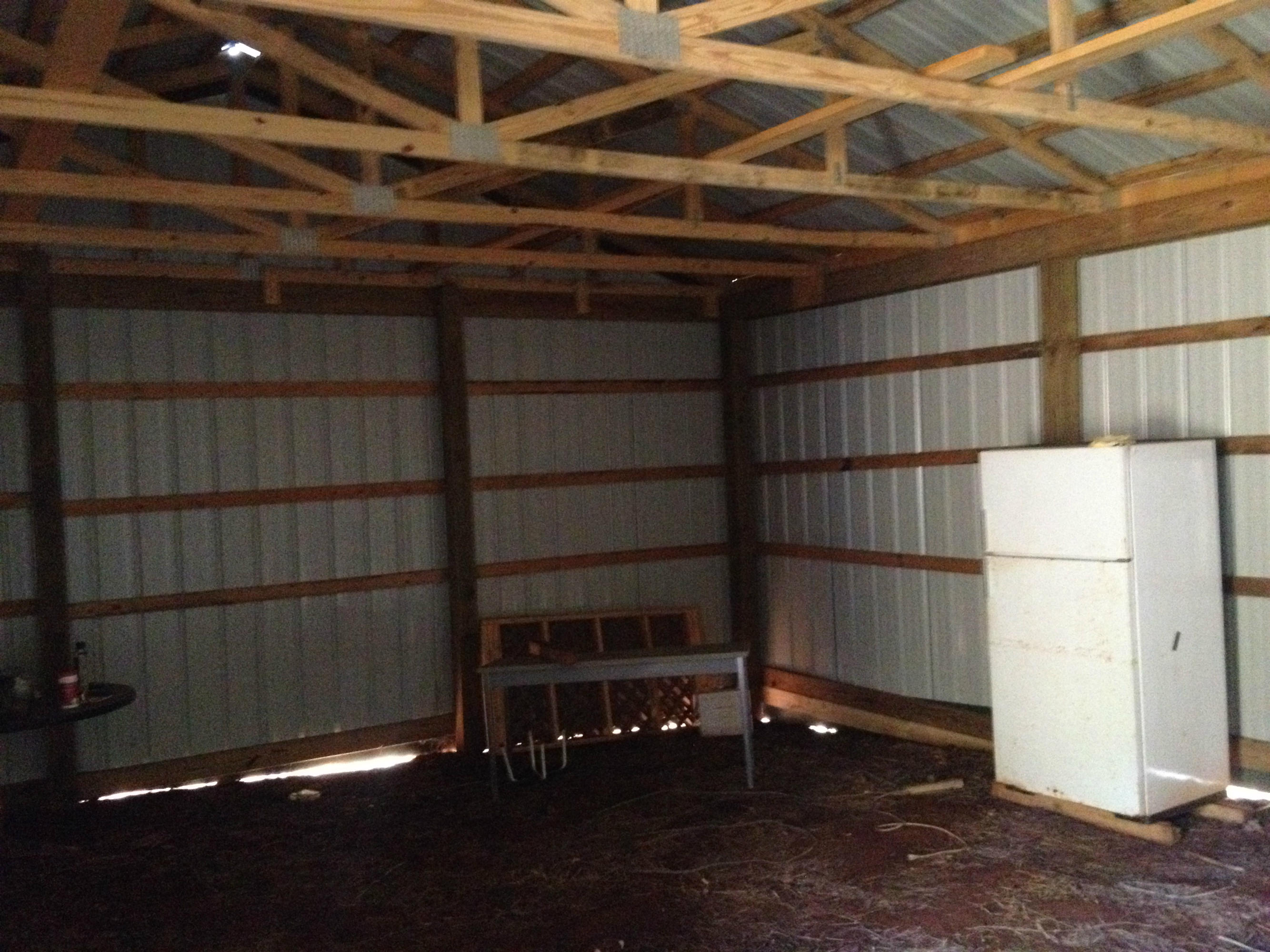158 Watt Road Sweetwater, TN 37874 - Photo 3 of 7 Interior of Metal Building