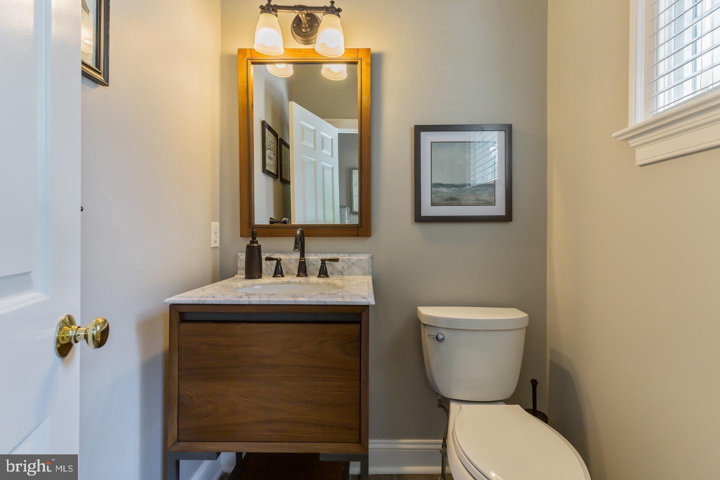 813 Loveland Road Moorestown, NJ 08057 - Photo 18 of 45 Main Floor 2nd Powder Room off of Pool
