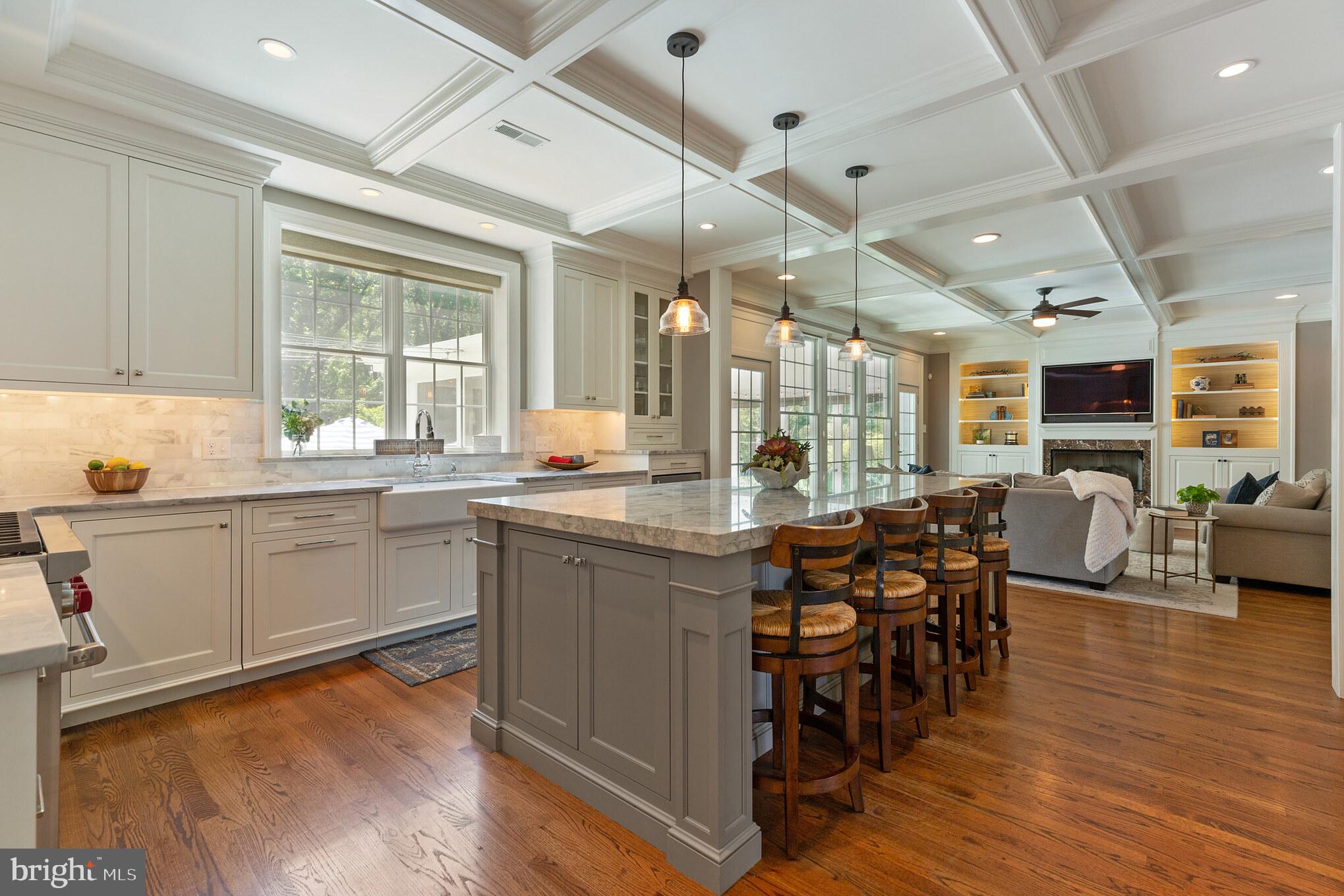 813 Loveland Road Moorestown, NJ 08057 - Photo 6 of 45 Kitchen into Family Room
