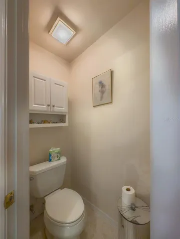 a view of a small space