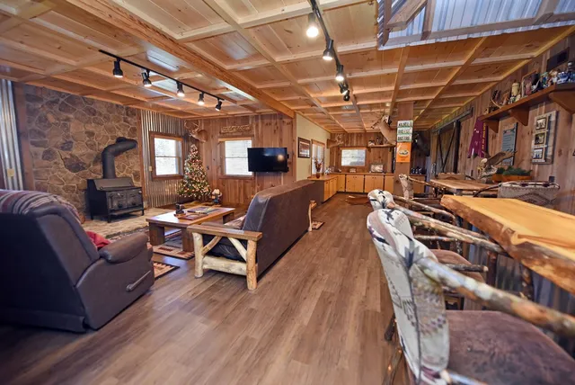 a bed room with a bed and a window