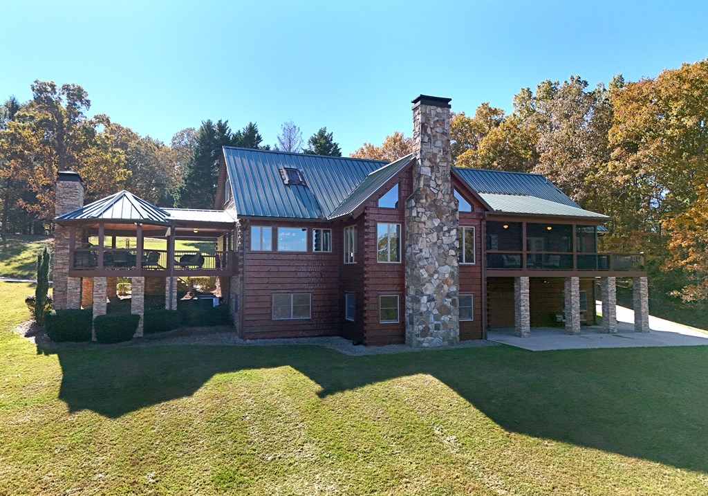 432 Daisy Log Road Blairsville, GA 30512 - Photo 5 of 79 Rear View