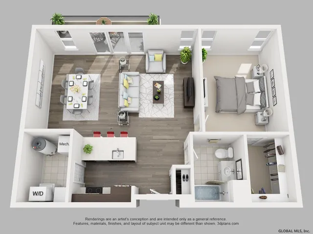 $1,969 | 130 Excelsior Avenue, Unit 406, Saratoga Springs, NY 12866