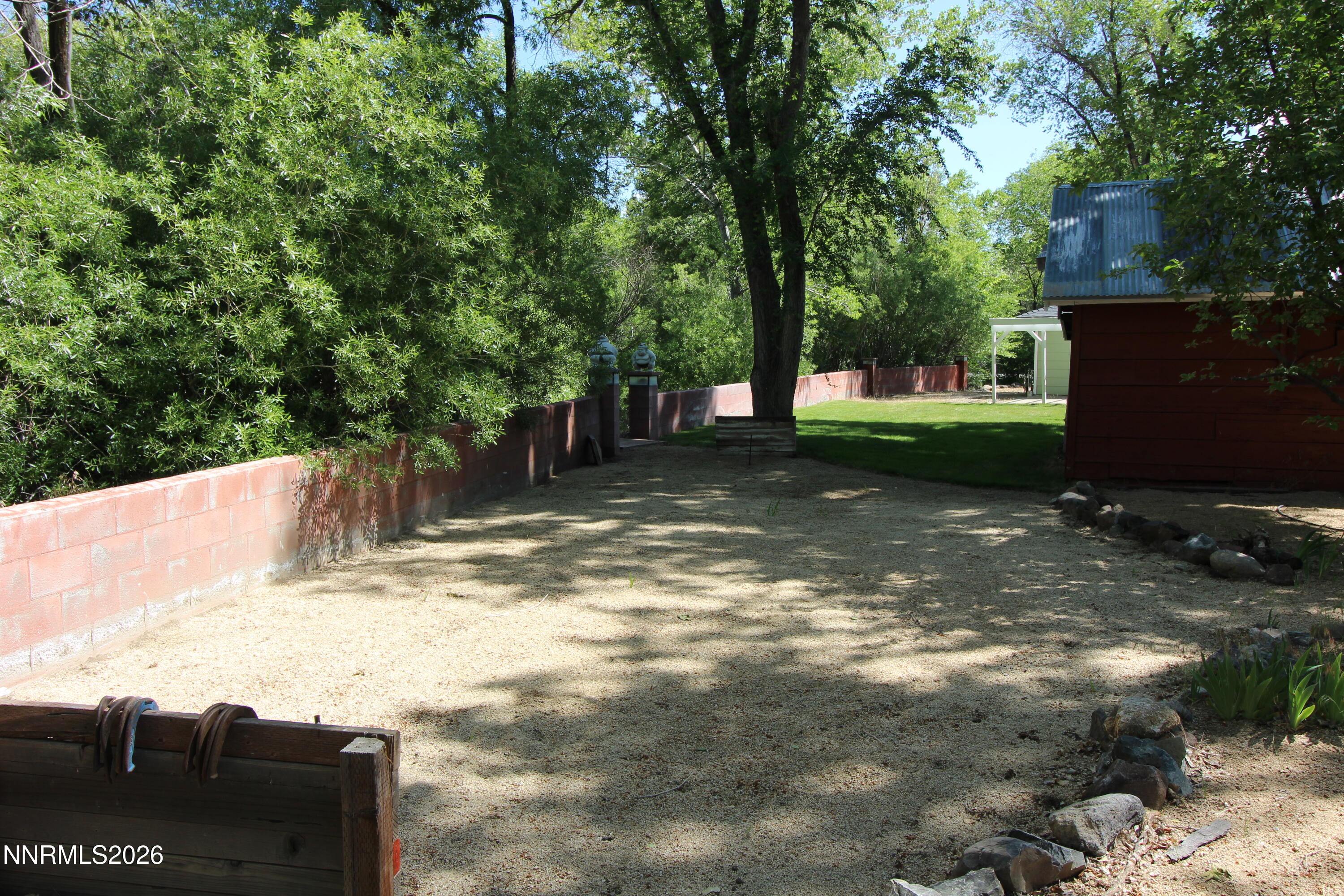 120 Andrew Lane Reno, NV 89521 - Photo 48 of 59 Backyard-Horseshoe area