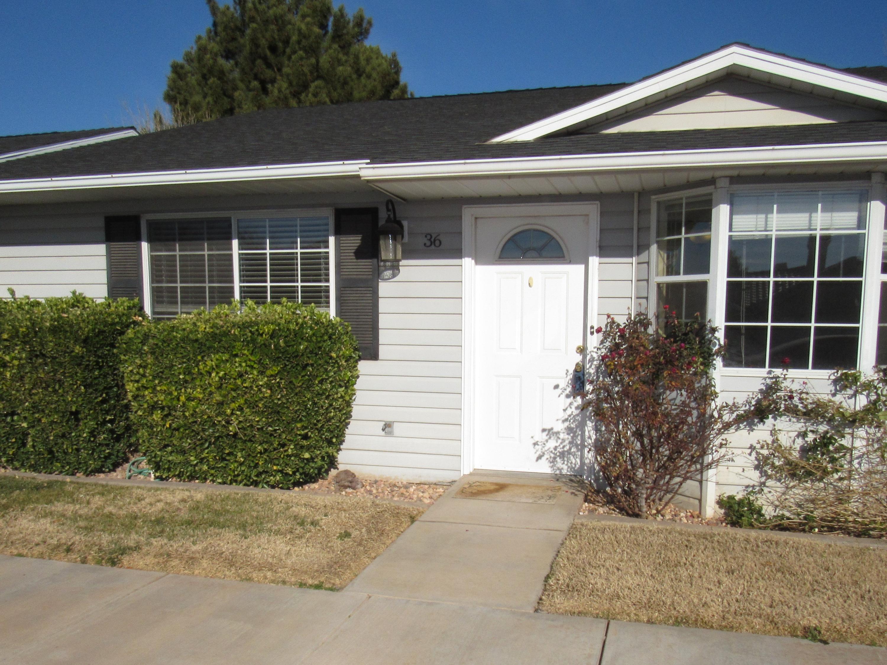 1015 South 1015 S River Road, Unit 36 St. George, UT 84790 - Photo 1 of 1 FRONT
