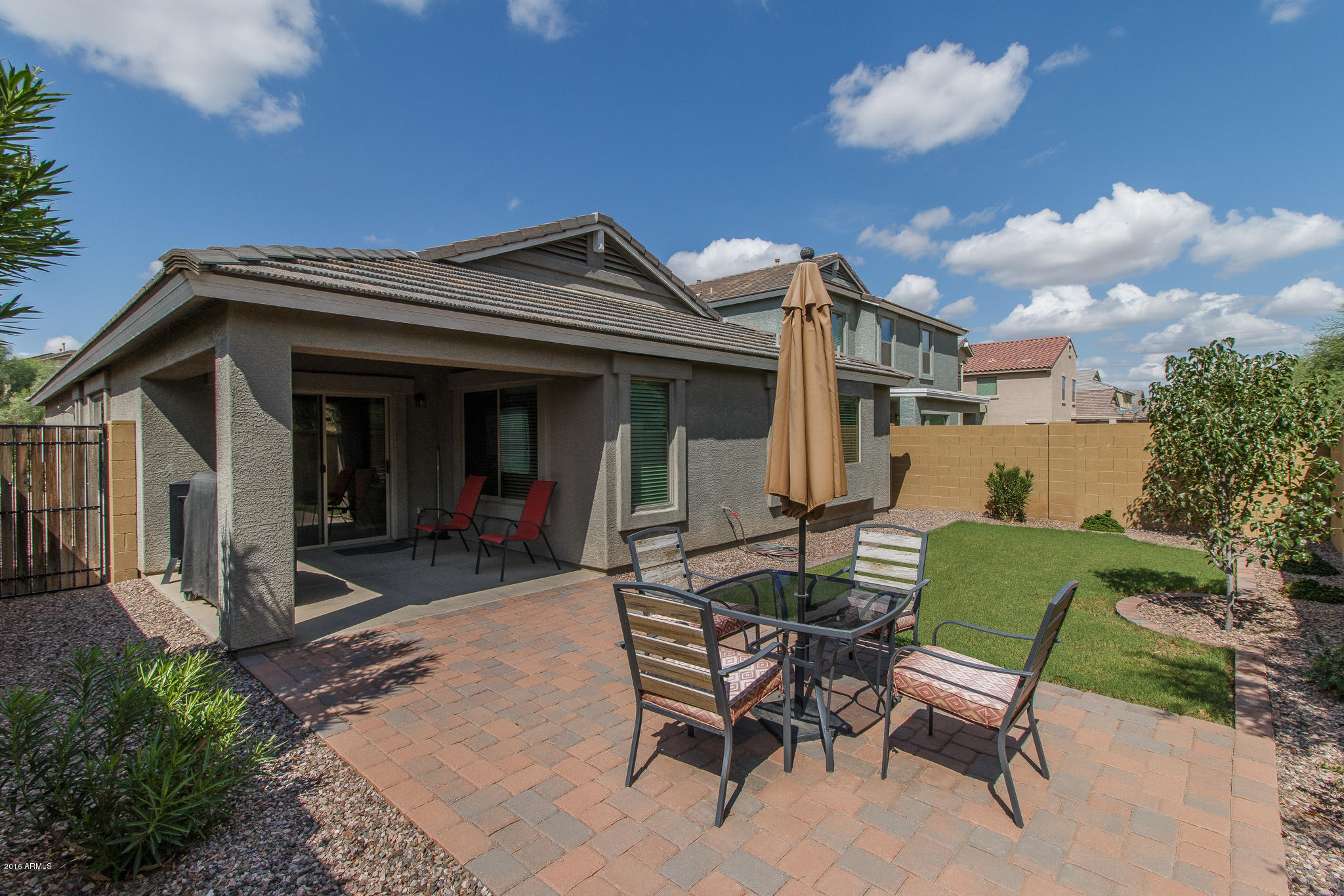 4206 East Bonanza Road Gilbert, AZ 85297 - Photo 20 of 38 20) BACK OF HOME