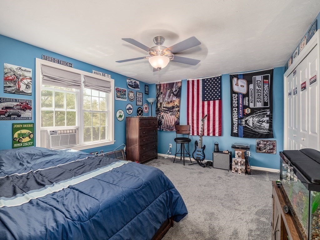 4 Haven Hill Road Rutland, MA 01543 - Photo 31 of 37 a bedroom with a bed and glass window