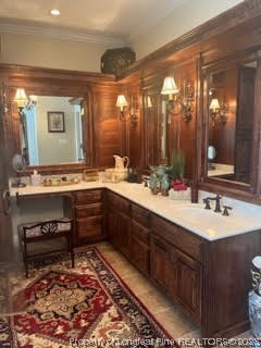 6565 Maxwell Road Stedman, NC 28391 - Photo 48 of 48 a bathroom with a sink and a mirror