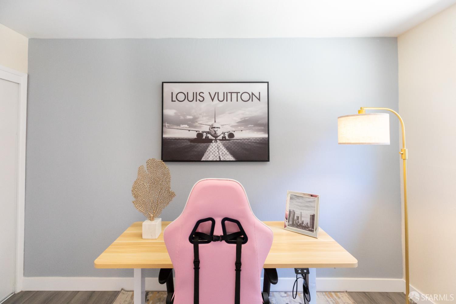 808 Fourth Street Rodeo, CA 94572 - Photo 47 of 70 a bedroom with a bed and a lamp