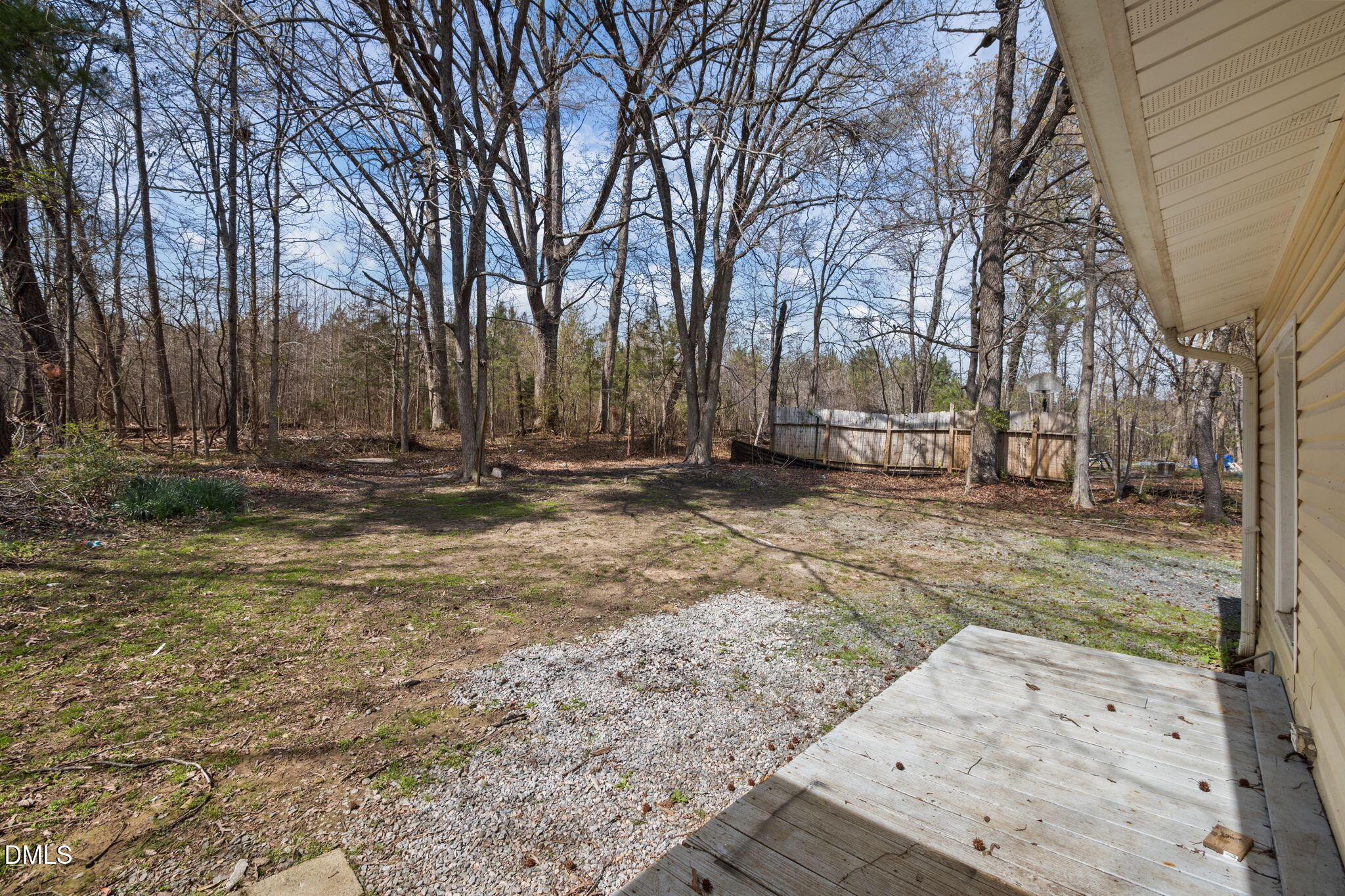 560 Harper Road Hillsborough, NC 27278 - Photo 27 of 44 a view of yard covered with snow in front of house