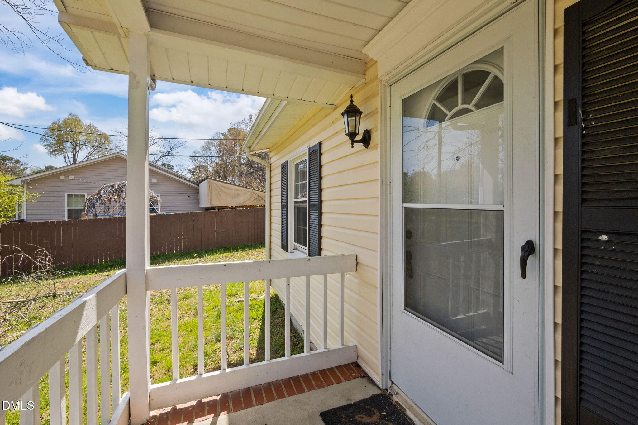 560 Harper Road Hillsborough, NC 27278 - Photo 28 of 44 a view of balcony with furniture