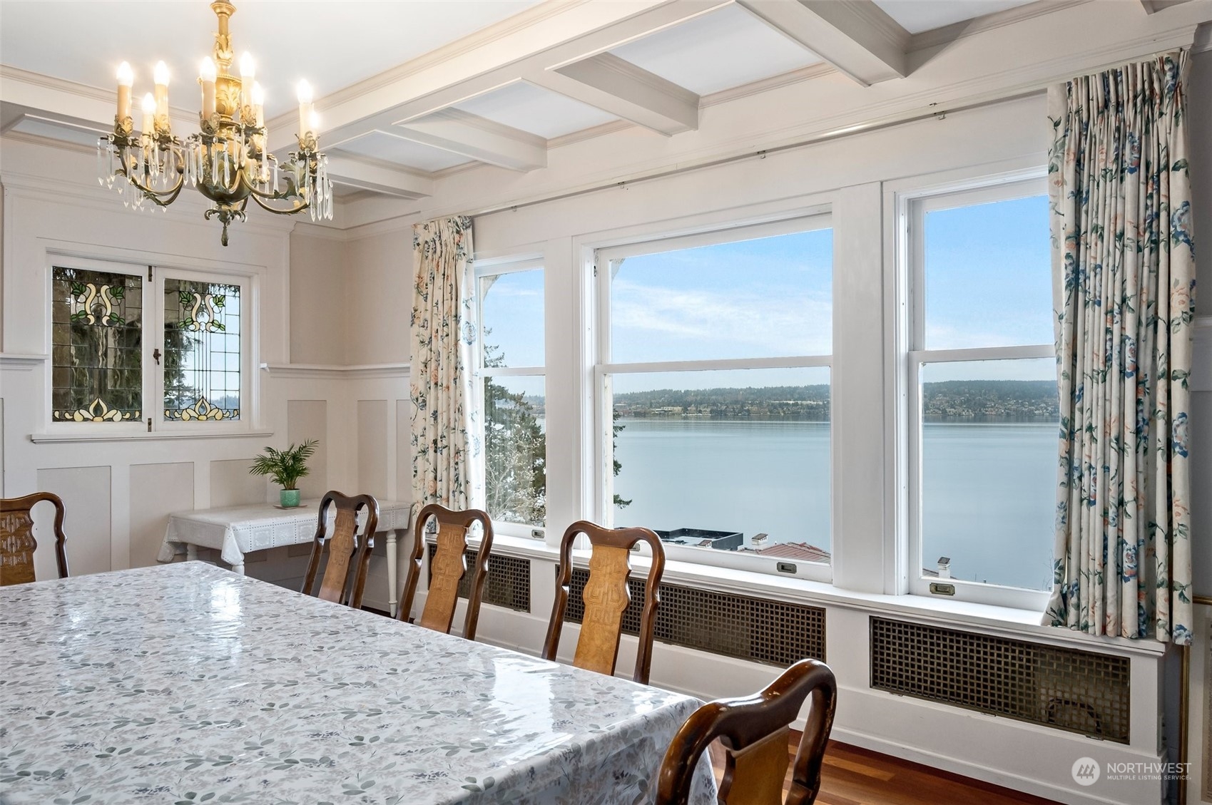 6601 Northeast Windermere Road Seattle, WA 98115 - Photo 16 of 29 a view of a dining room with furniture window and outside view