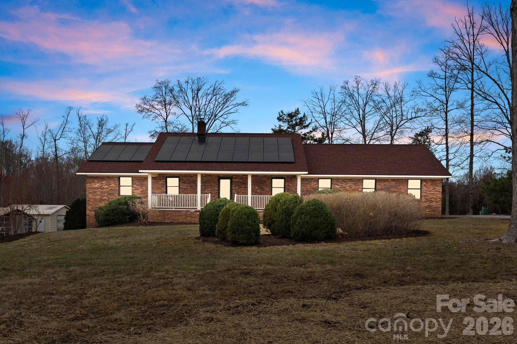 150 Barber Lyerly Road Salisbury, NC 28147 - Photo 2 of 43 a front view of a house with a garden