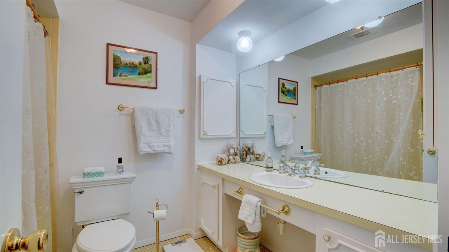 38 Mistletoe Drive Old Bridge, NJ 07747 - Photo 32 of 41 a bathroom with a granite countertop sink mirror and toilet