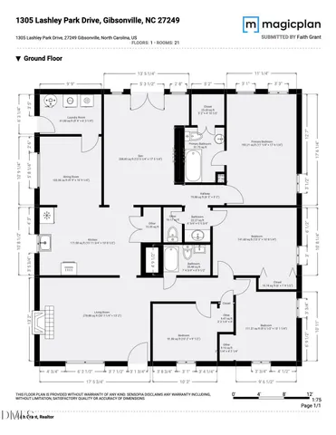 $279,000 | 1305 Lashley Park Drive, Gibsonville, NC 27249