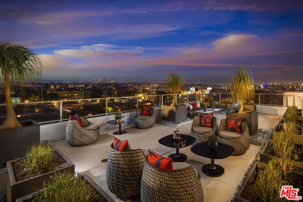 a view of a terrace