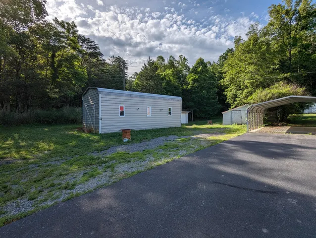 a bird view of a fireplace