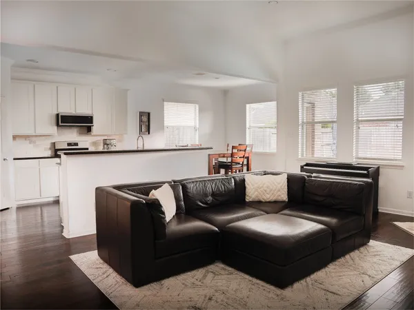 wooden floor in an empty room