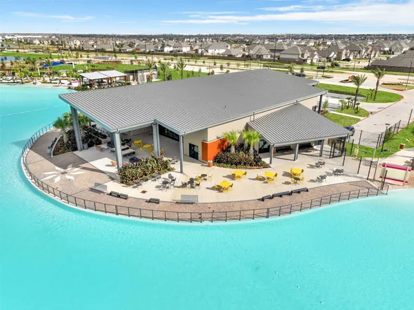 a view of a swimming pool and outdoor space