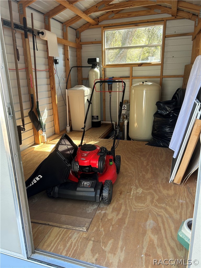 2980 East Hester Street Inverness, FL 34453 - Photo 32 of 36 Shed interior