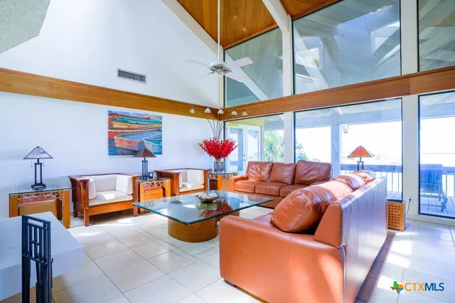 a dining table with chairs and a table