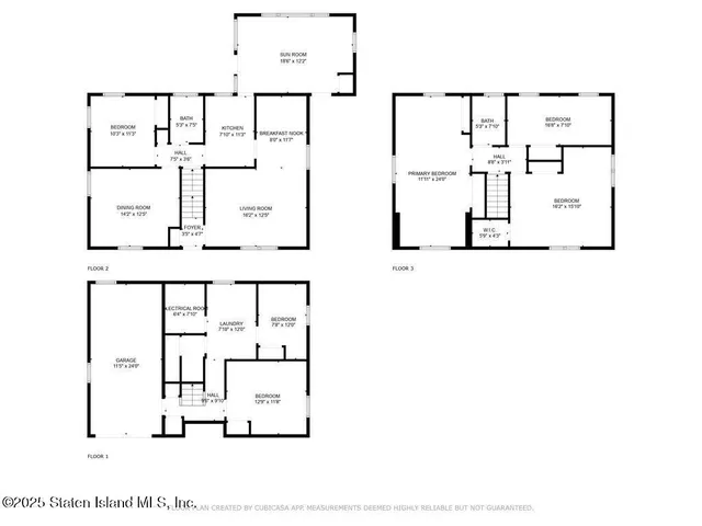 a view of a backyard with wooden fence and a bench