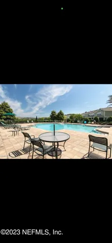 a view of a lake with outdoor space