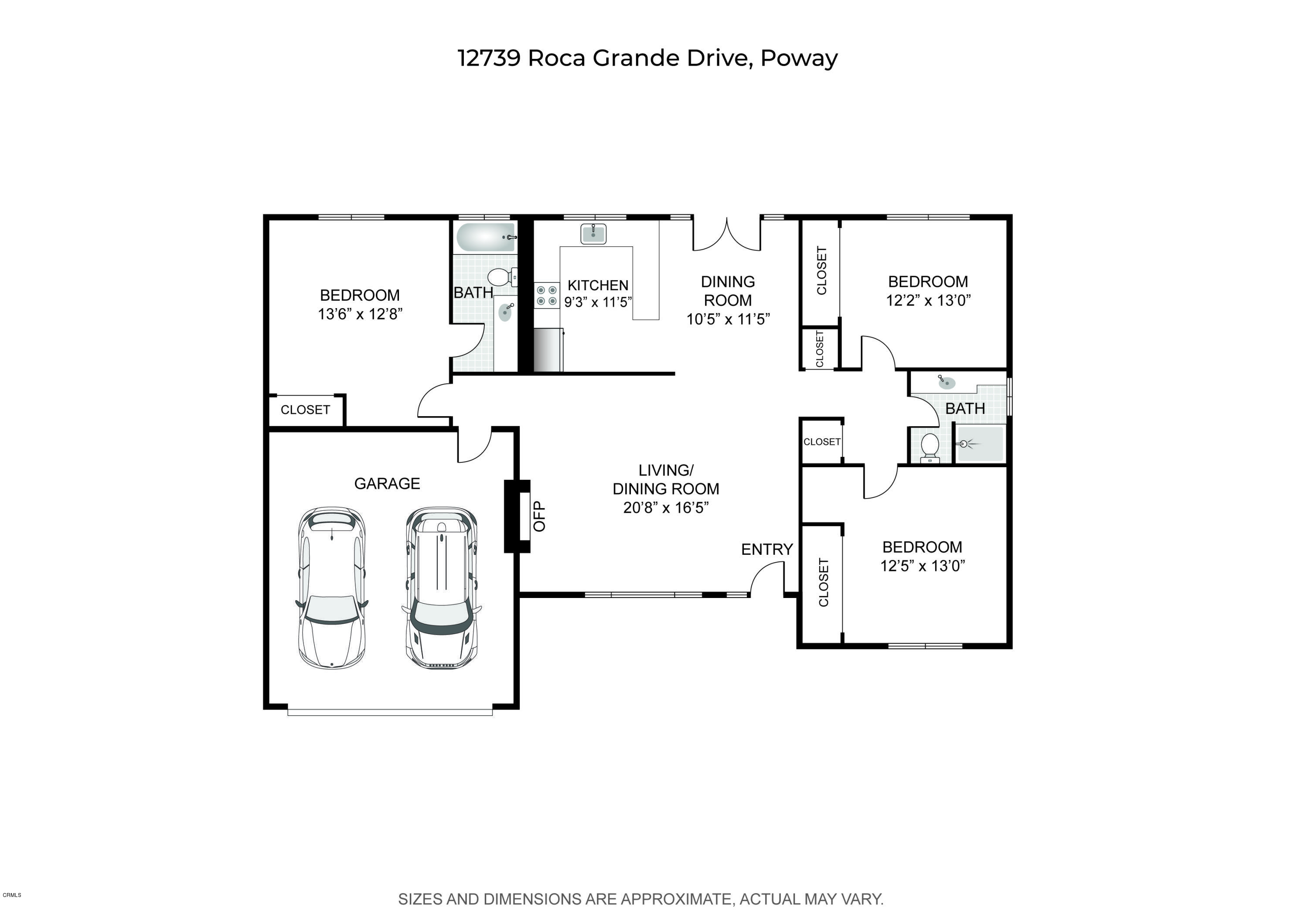12739 Roca Grande Drive Poway, CA 92064 - Photo 23 of 23 12739 Roca Grande Drive Poway Floor plan