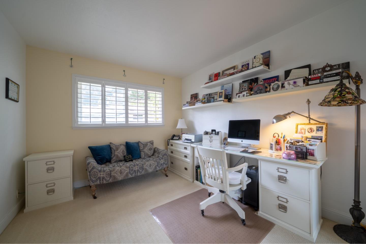 1321 Terra Nova Boulevard Pacifica, CA 94044 - Photo 26 of 39 a work room with furniture and a flat screen tv