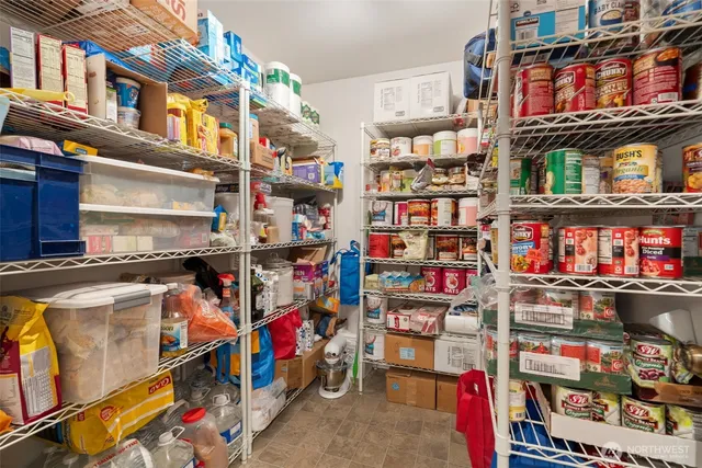 a view of storage in a store