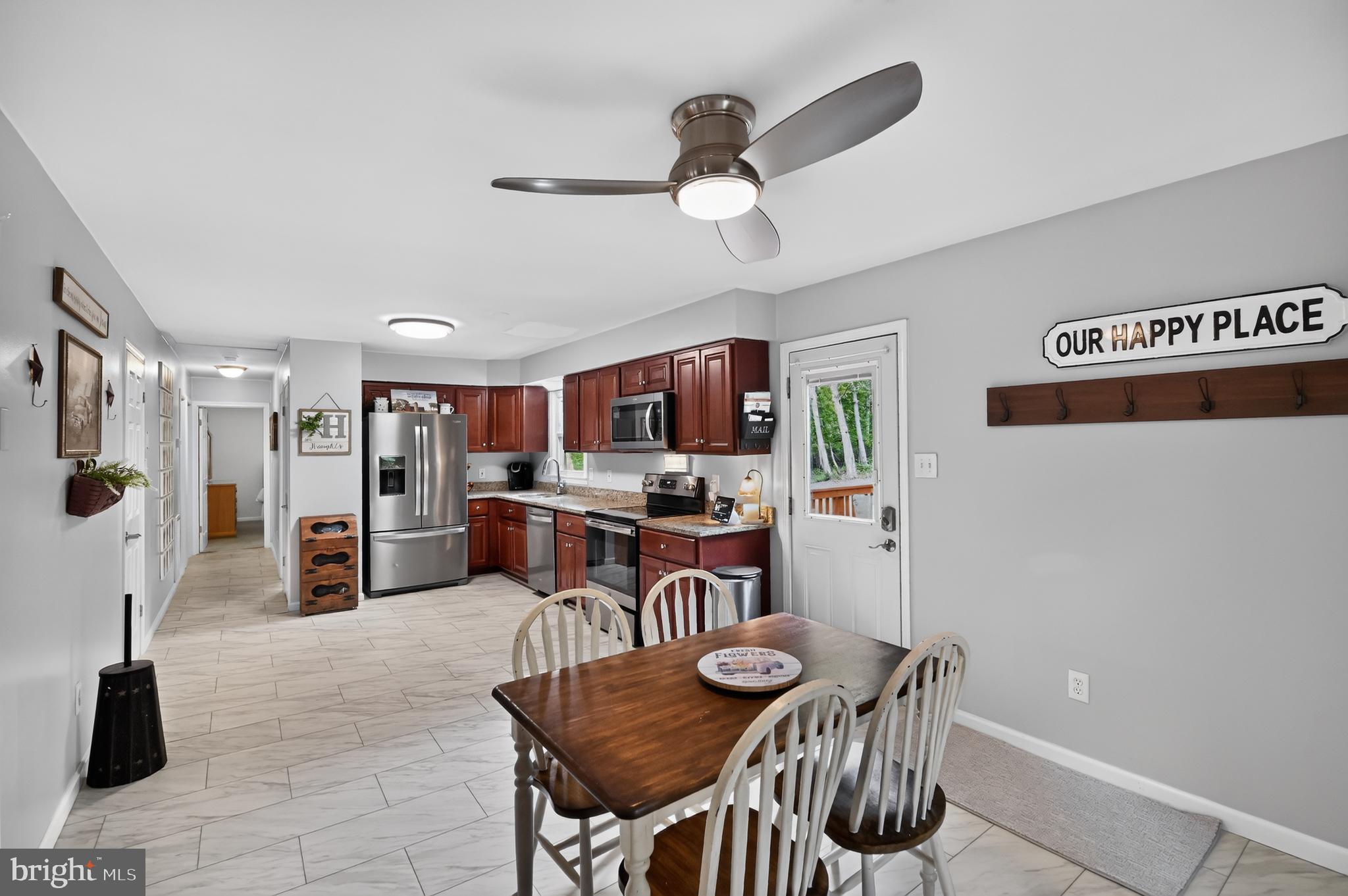 4055 Novum Road Reva, VA 22735 - Photo 25 of 39 Dining Area - new door to rear deck