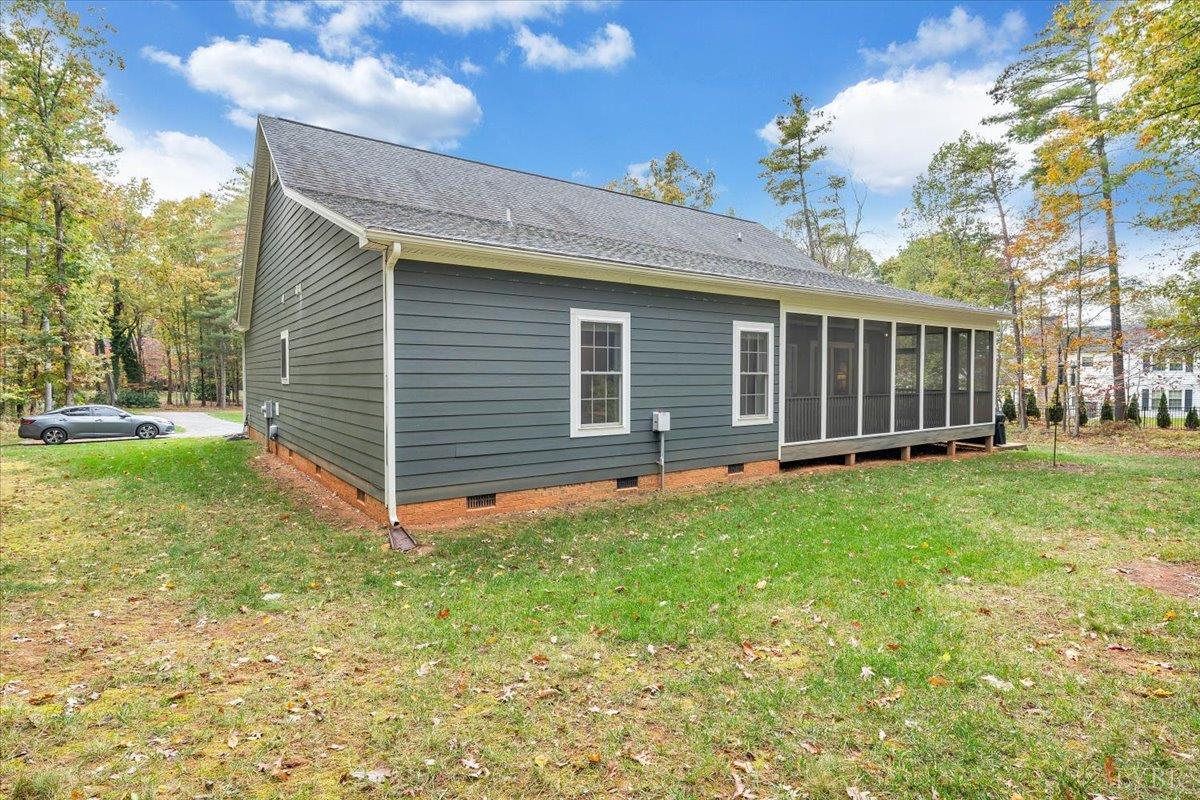 111 Otterview Road Forest, VA 24551 - Photo 37 of 55 a front view of a house with garden