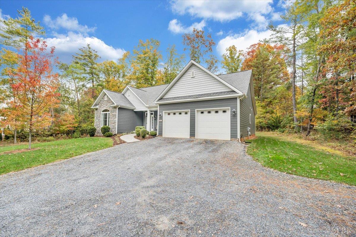 111 Otterview Road Forest, VA 24551 - Photo 45 of 55 a view of a house with backyard and garden