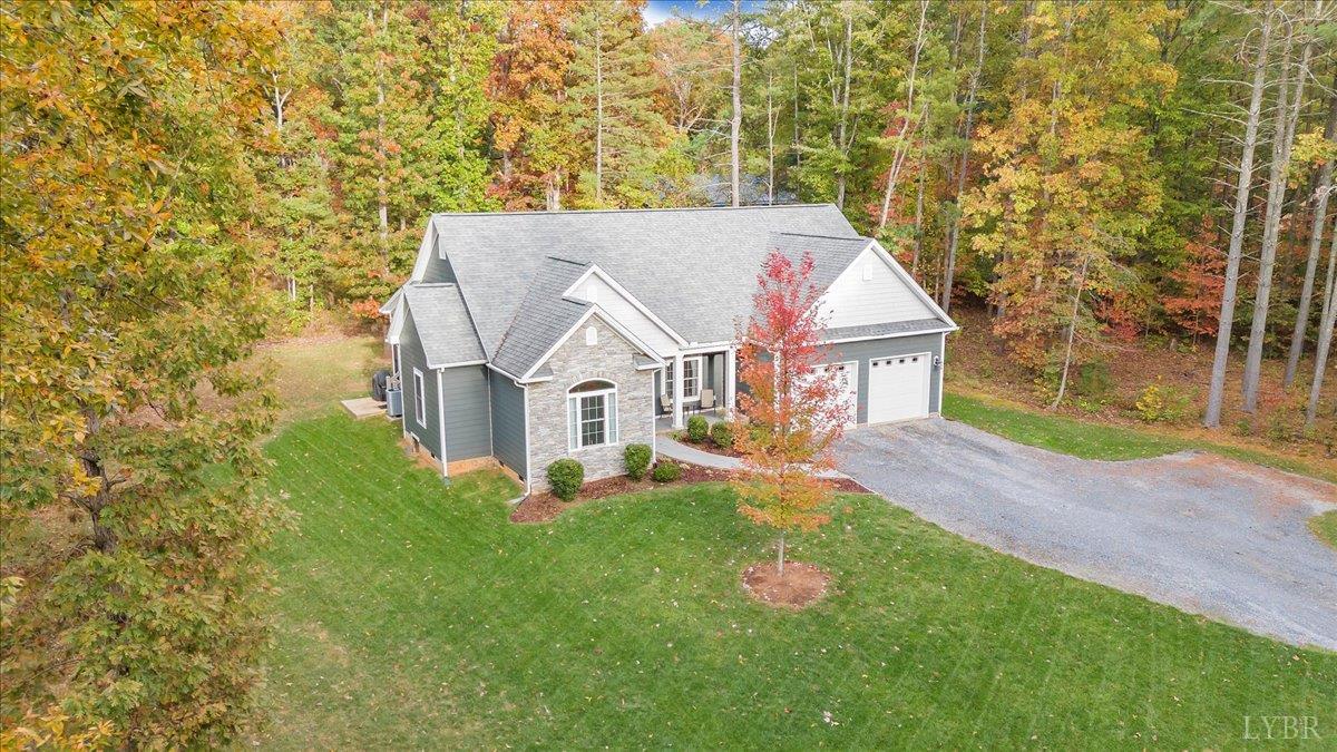 111 Otterview Road Forest, VA 24551 - Photo 48 of 55 front view of a house with a yard