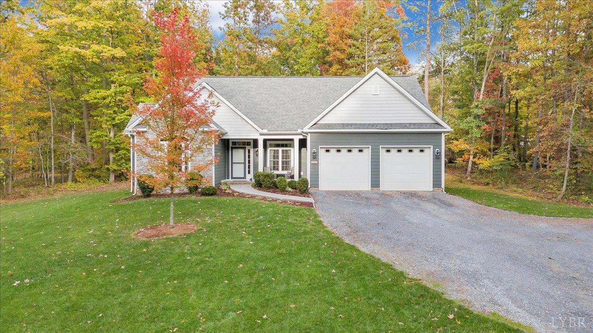 111 Otterview Road Forest, VA 24551 - Photo 52 of 55 a view of a house with a yard and large tree
